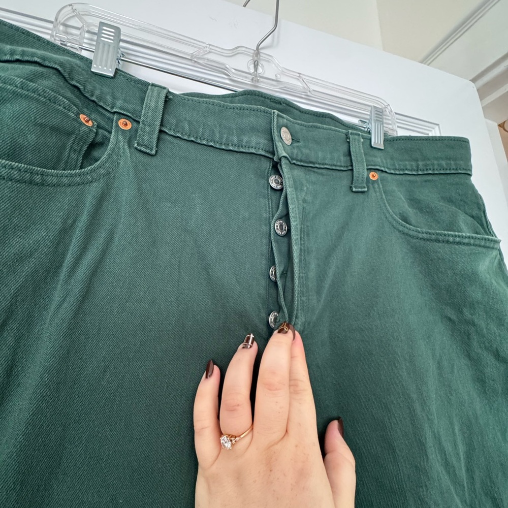 Gap Green Jeans